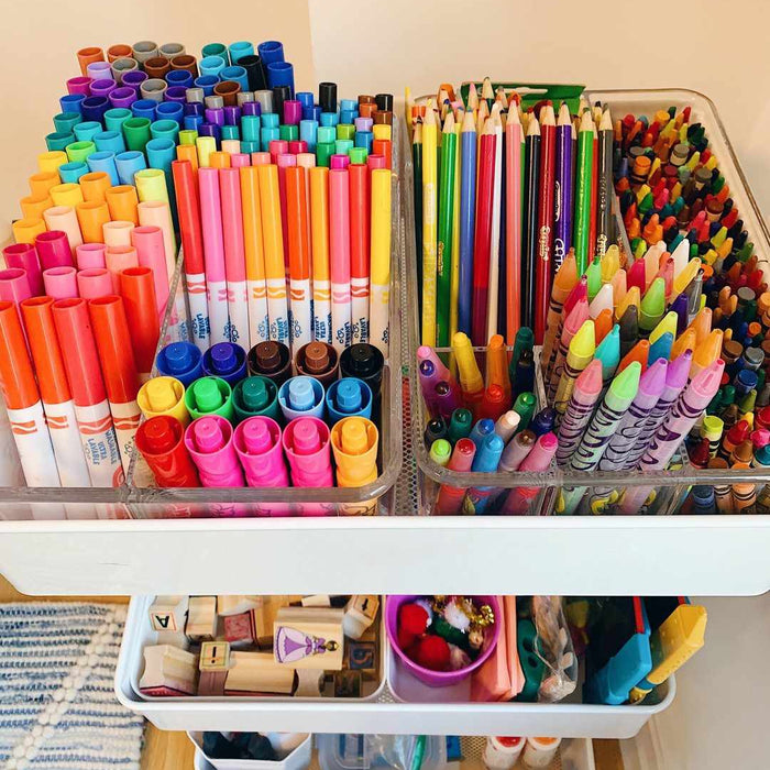 How to Keep Your Art Supplies Neat and Your Creative Space Calm