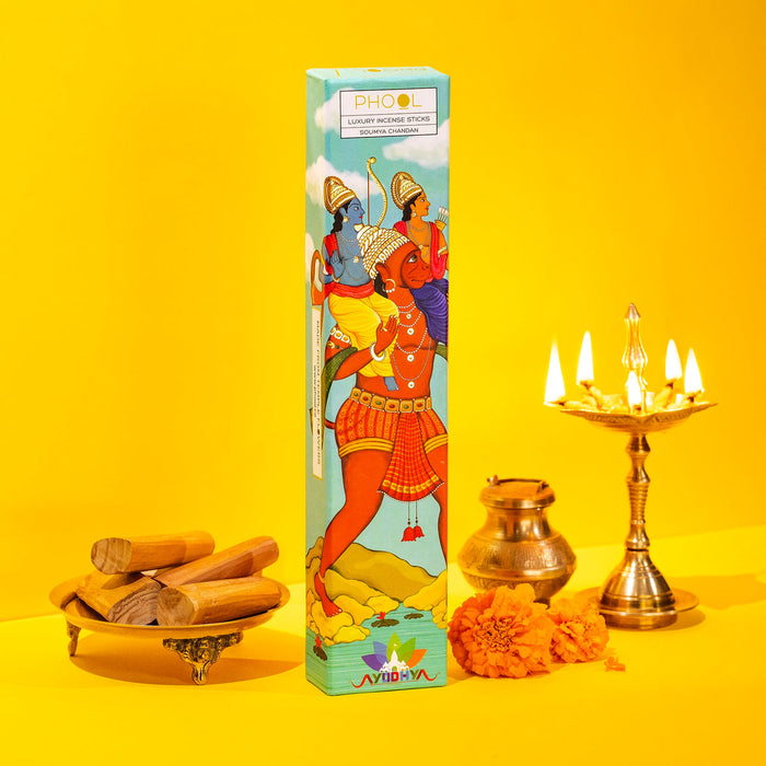 PHOOL - Natural Incense Sticks - Soumya Chandan