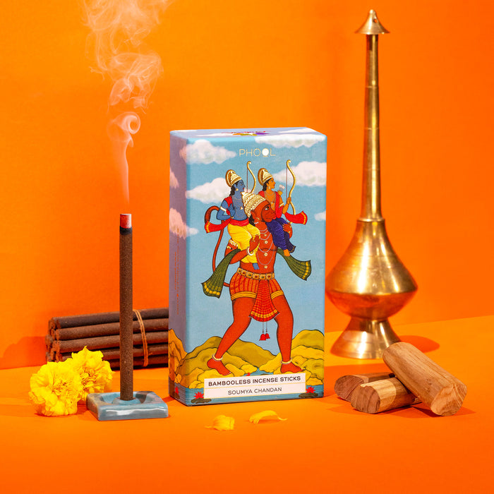 PHOOL - Ayodhya Soumya Chandan Bambooless Incense Sticks