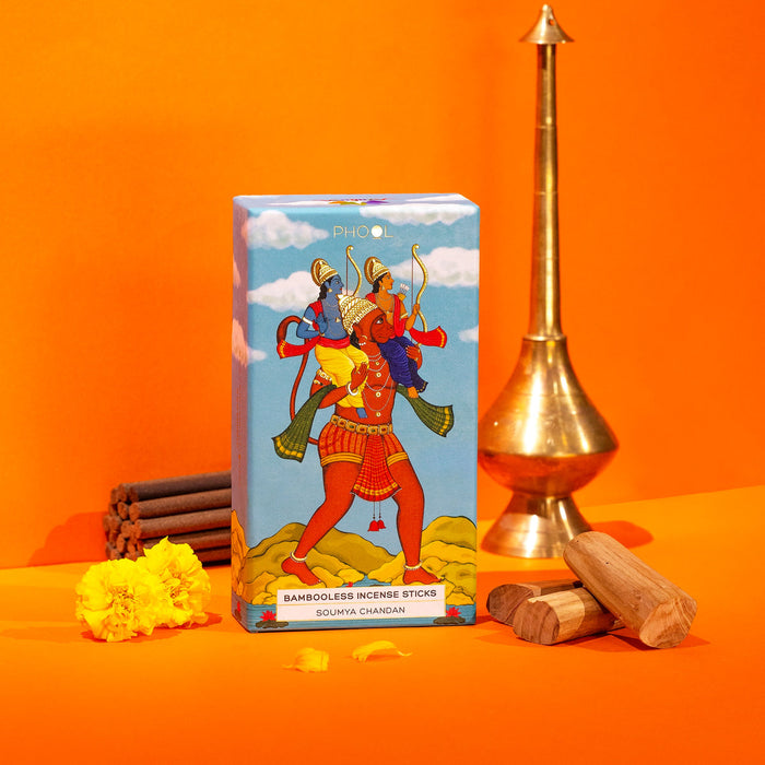 PHOOL - Ayodhya Soumya Chandan Bambooless Incense Sticks