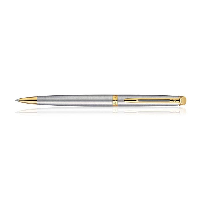 waterman-hemisphere-stainless-steel-gt-ballpoint-pen-side-view