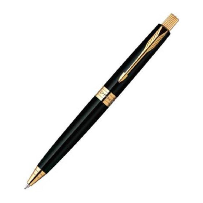 parker-aster-lacque-gt-black-ball -pen-front-view