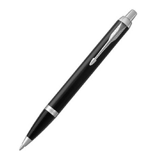 parker-IM-black-CT-ballpoint-pen-front-view