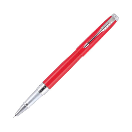 parker-aster-matte-red-CT-rollerball-pen-front-view