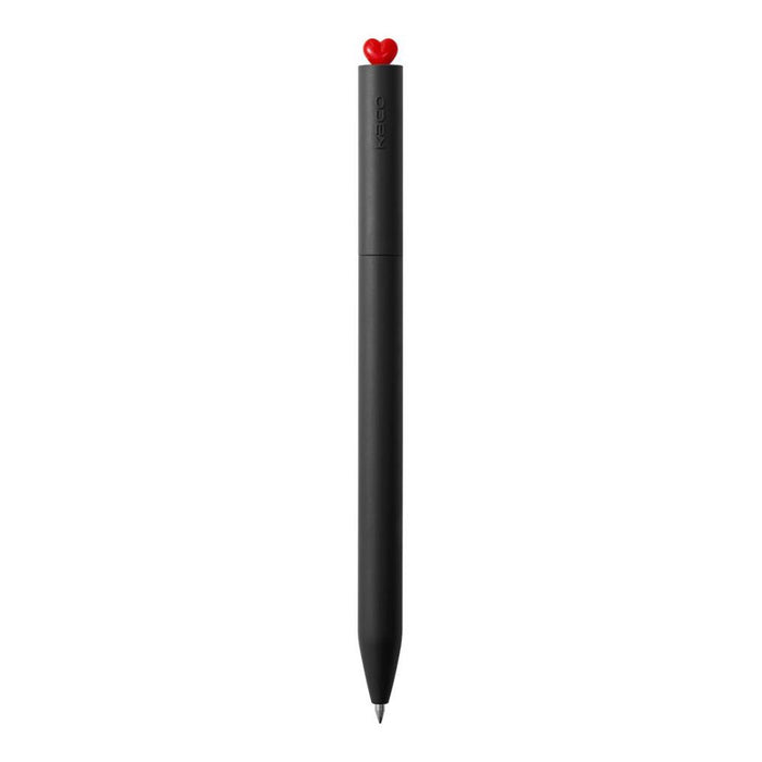 kaco-first-roller-red-heart-pen-front-view