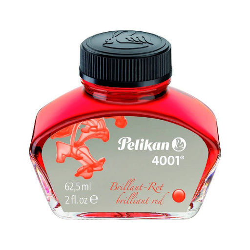 pelikan-4001-ink-bottle-62.5-ML-brilliant-red-front-view