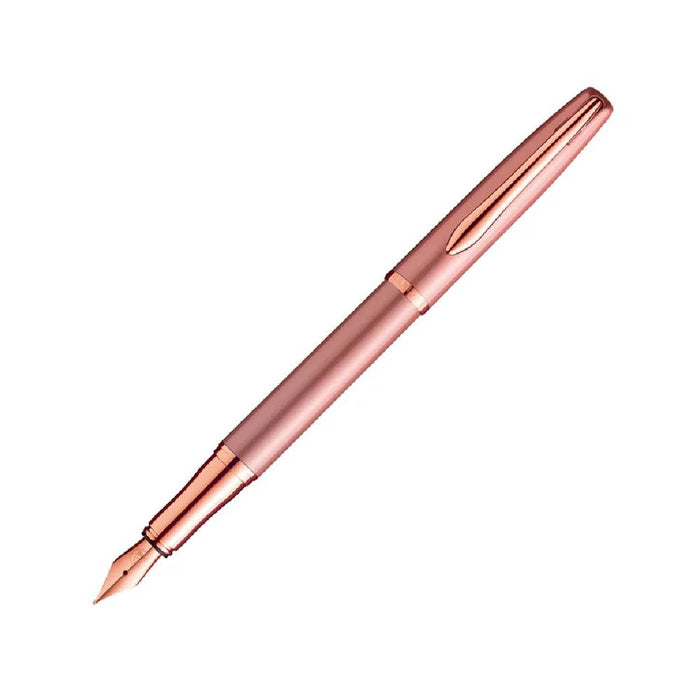 pelikan-jazz-noble-elegance-fountain-pen-rose-front-view