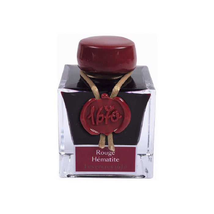 jacques-herbin-1670-ink-bottle 15026JT (Scarlet Red - 50ML)-front-view