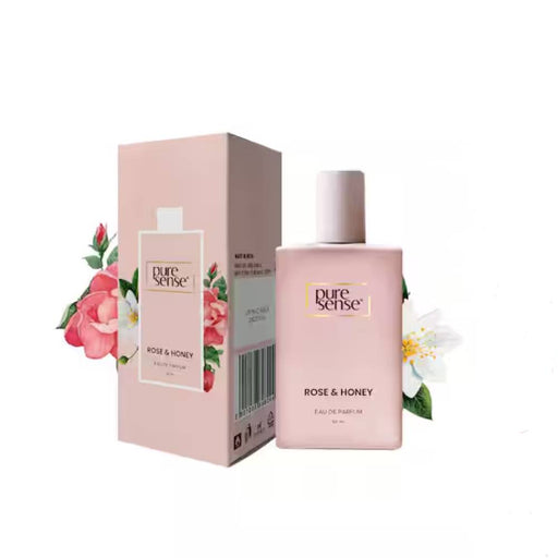 pure-sense-rose-and-honey-long-lasting-perfume-(50 ml)-front-view