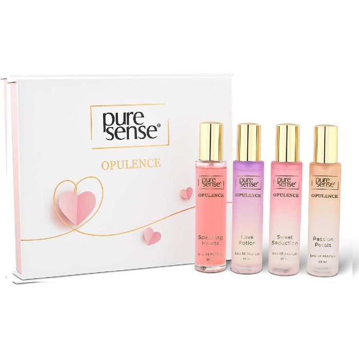 PureSense Opulence Perfume Gift Set (Hearts x Sweet x Passion x Love)