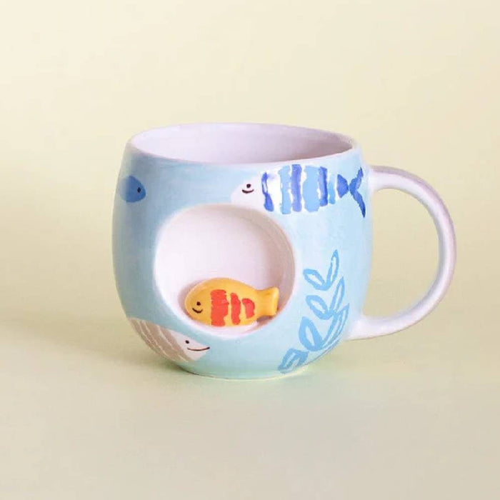 The Wishing Chair Peek a Boo Handpainted Ceramic Mug