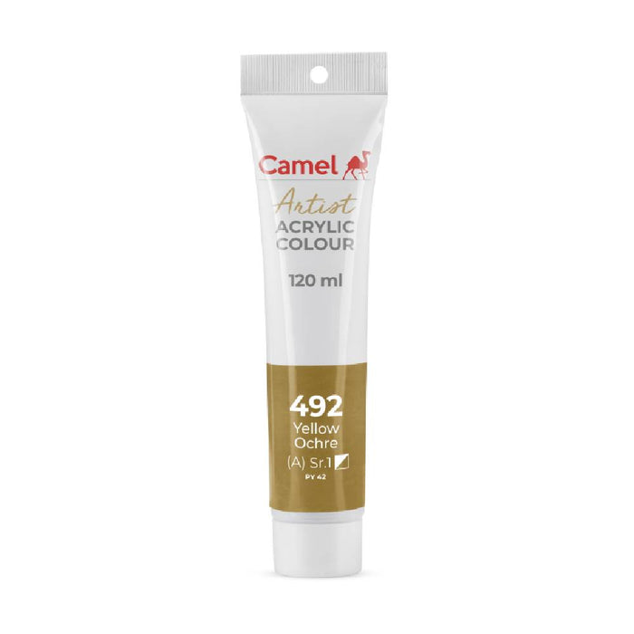 Camel - Artists' Acrylic Colour Tube (120ml)