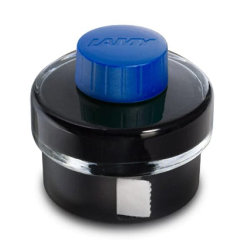 lamy-T52-ink-bottle-50ml-blue-front-view