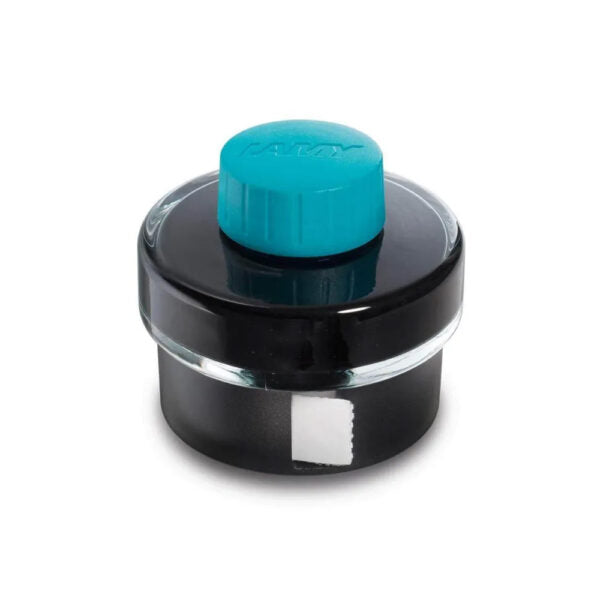 lamy-T52-ink-bottle-50ml- turquoise-front-view