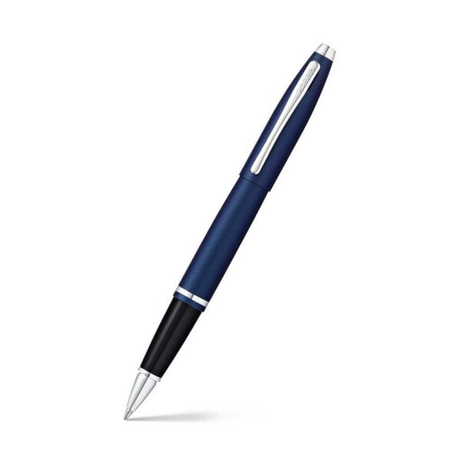 cross-AT0115-18-calais-matte-metallic-midnight-blue-rollerball-pen-front-view