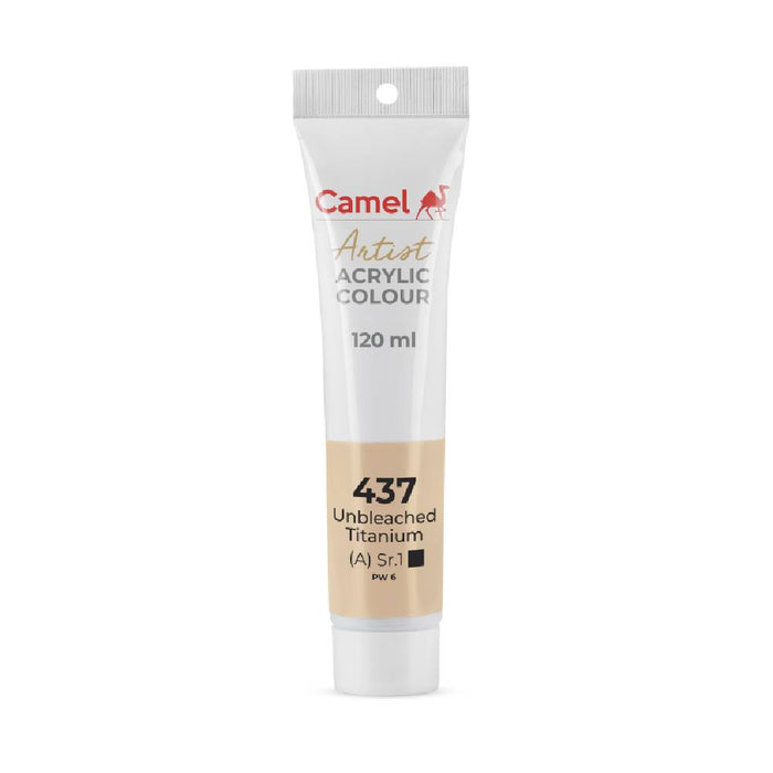 Camel - Artists' Acrylic Colour Tube (120ml)