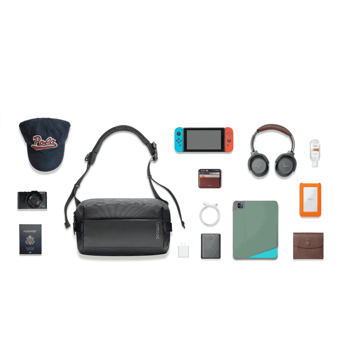Tomtoc Explorer - T21 Slingbag M 11/7L Black