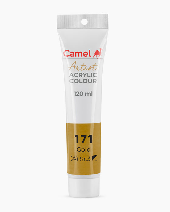 Camel - Artists' Acrylic Colour Tube (120ml)