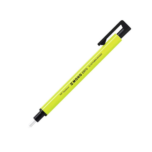 Tombow-mono-zero-mechanical-eraser-neon-yellow-front