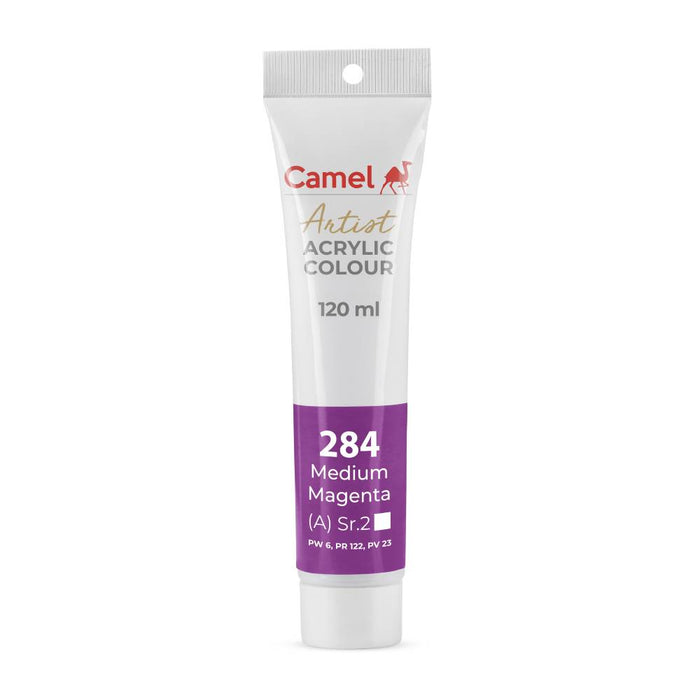 Camel - Artists' Acrylic Colour Tube (120ml)