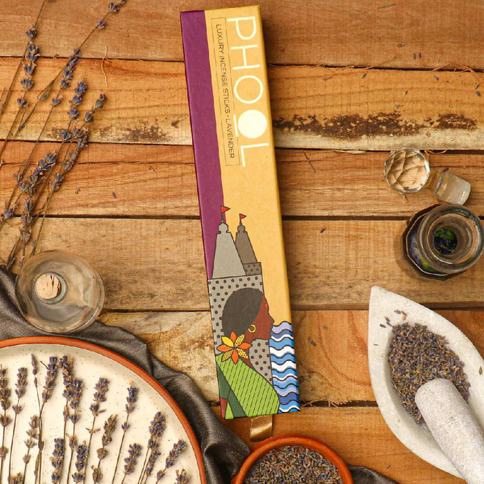 PHOOL - Natural Incense Sticks - Lavender