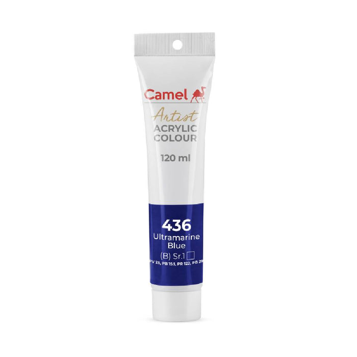 Camel - Artists' Acrylic Colour Tube (120ml)