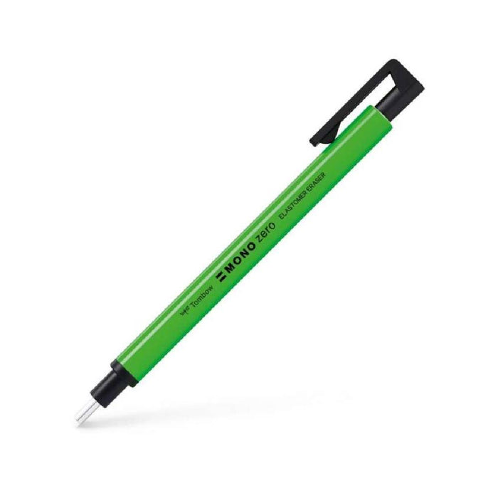 tombow-mono-zero-mechanical-eraser-neon-green-front