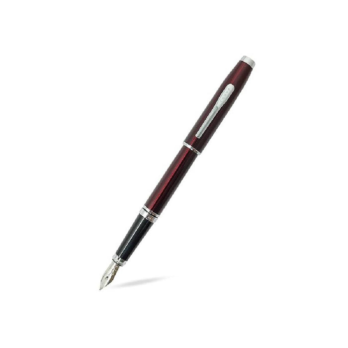 Cross Coventry AT0666-10FS Red Lacquer With Chrome Appointments Fountain Pen