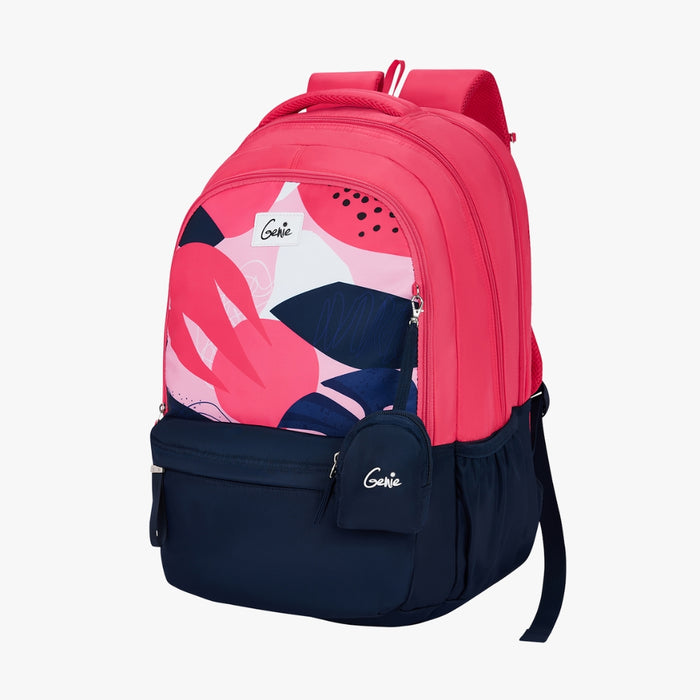 Genie Lucy 40L Laptop Backpack With Laptop Sleeve - Pink (19")