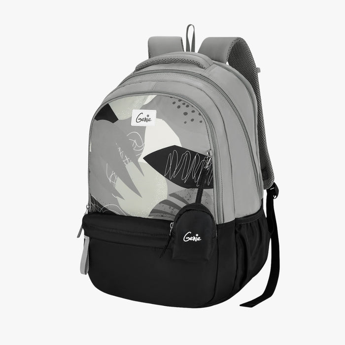 Genie Lucy 40L Laptop Backpack With Laptop Sleeve - Grey(19")