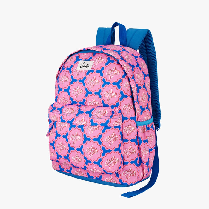 Genie Smartsassy 18L Casual backpack With Easy Access Pockets - Pink (16")