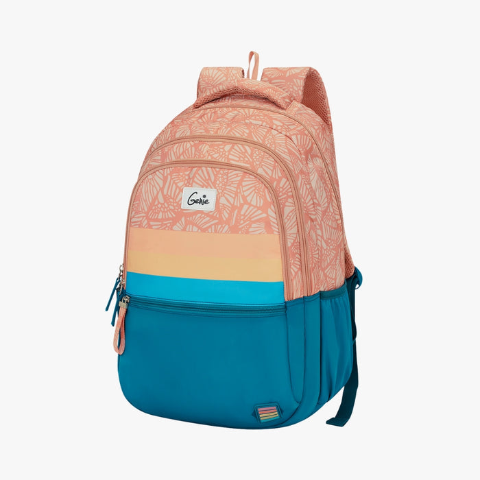 Genie Harper 36L Laptop Backpack With Raincover - Coral (19")