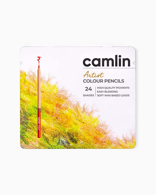 camlin-artist-colour-pencils-24-shades-front-box-view