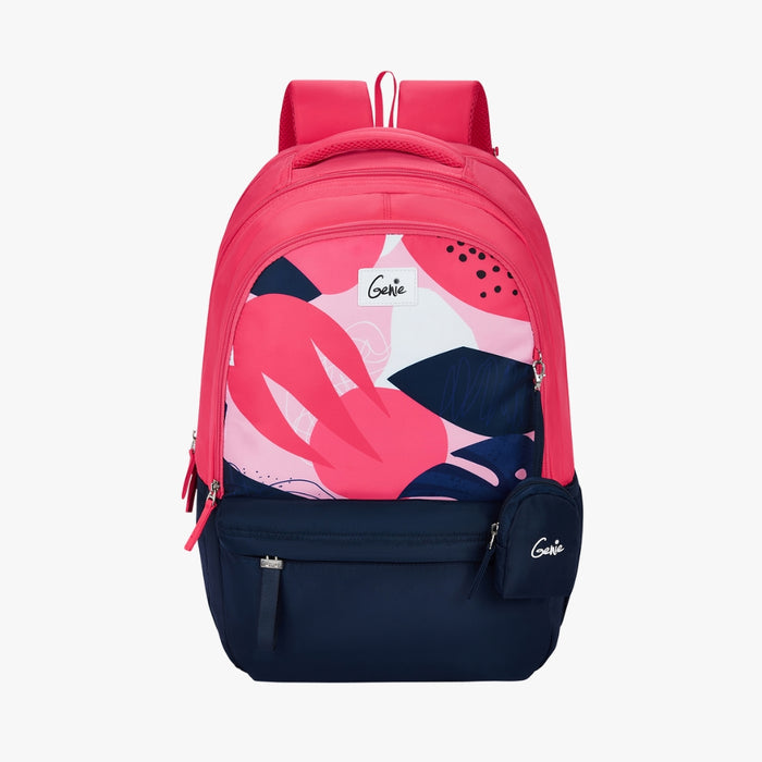 Genie Lucy 40L Laptop Backpack With Laptop Sleeve - Pink (19")