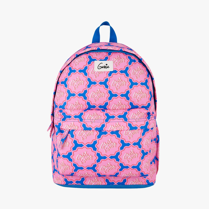 Genie Smartsassy 18L Casual backpack With Easy Access Pockets - Pink (16")