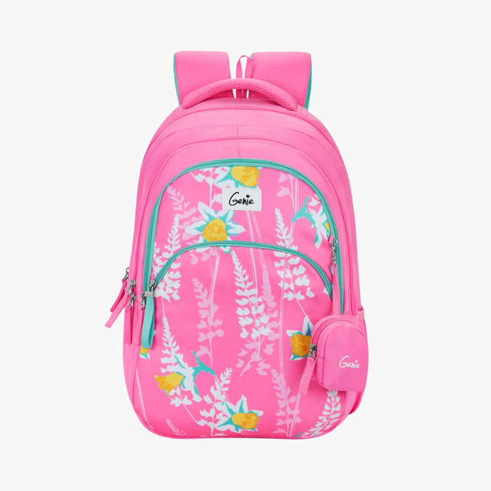 Genie Oliver 36L Laptop Backpack With Laptop Sleeve - Pink (19")