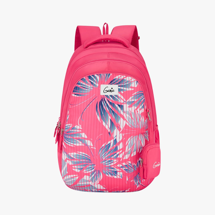 Genie Josie 36L School Backpack With Premium Fabric - Pink (19")
