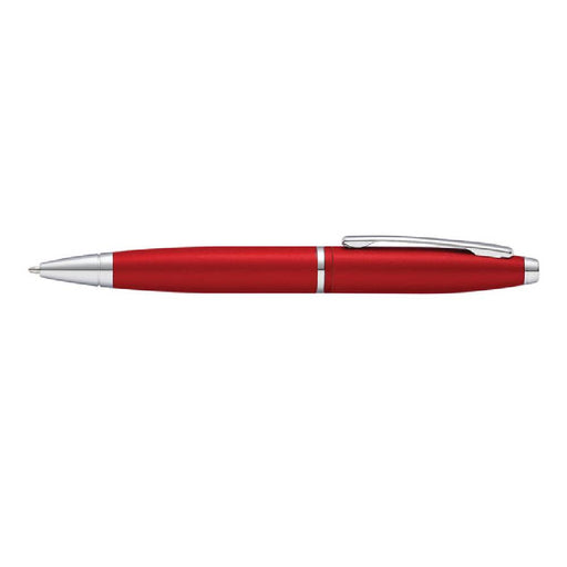 cross-AT0112-19-calais-matte-metallic-ballpoint-pen-crimson-red-with-chrome-trims-side-view