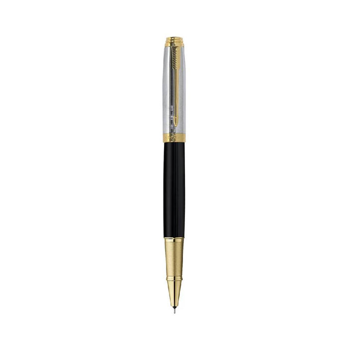 parker-ambient-deluxe-black-GT-roller-ball-pen-open-view