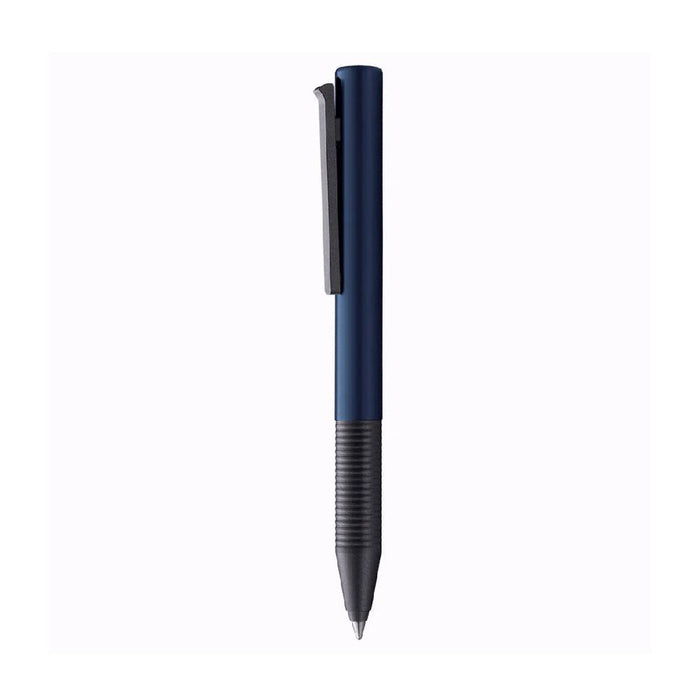 lamy-339-tipo-roller-ball-pen- blue/black-open-view