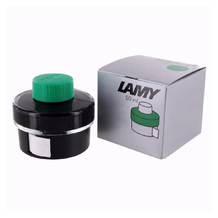 lamy-T52-ink-bottle-50-ML -green-packaging-view