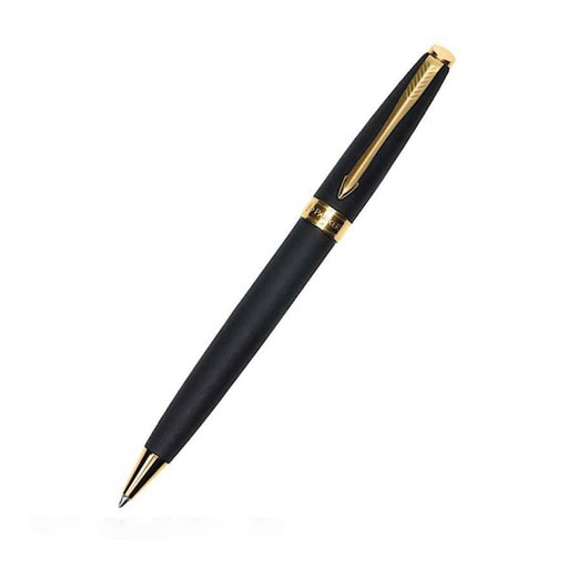 parker-fusion-matte-black-GT-ballpoint-pen-front-view