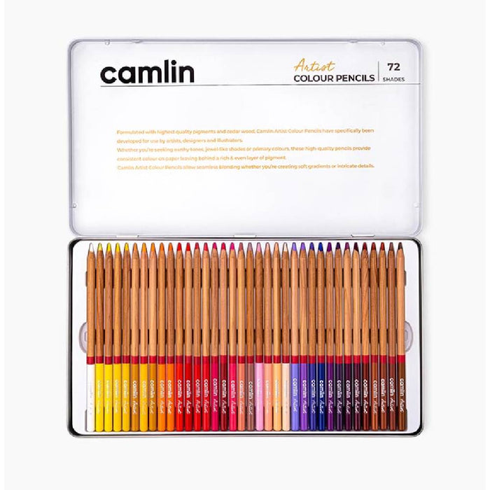 Camlin Artist Colour Pencils 72 Shades