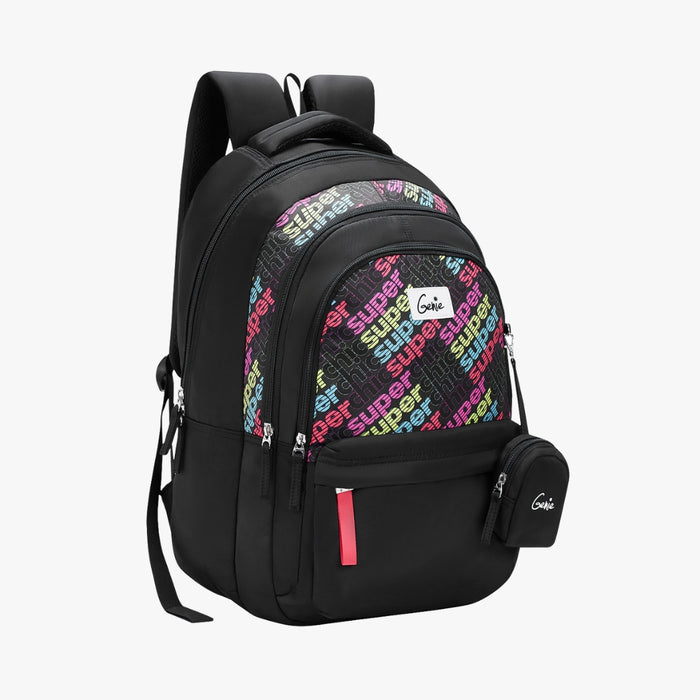 Genie Avery 36L Laptop Backpack With Laptop Sleeve - Black (19")