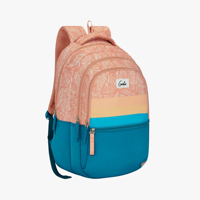 Genie Harper 36L Laptop Backpack With Raincover - Coral (19")