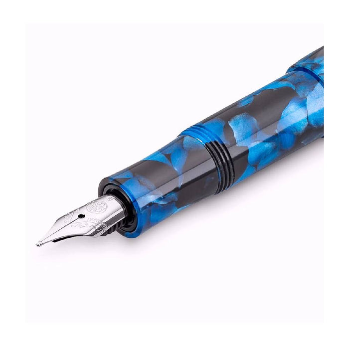 kaweco-ART-sport-pebble-blue-CT-fountain-pen-nib-view