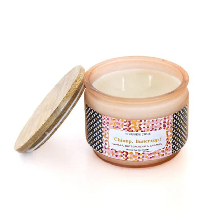 the-wishing-chair-chin-up-buttercup -soy-wax-jar-candle-front-view-2