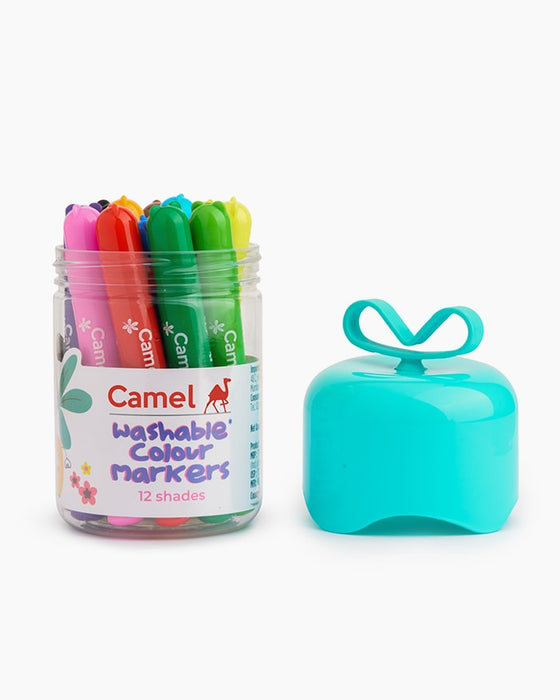 Camel - Washable Colour Markers Set 12 Shades