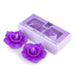 IRIS-lavender-aromatic-floating-candles-front-view