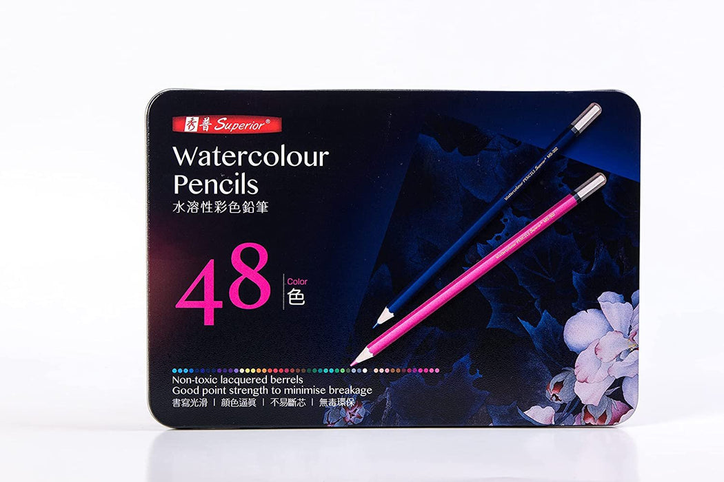 Superior Watercolour Pencils Set Of 48